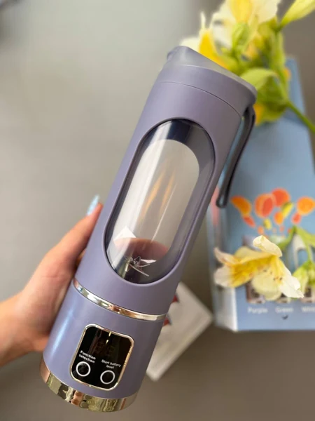 اسموتی‌ساز شارژی MDHL مدل HS-860 با لیوان ۴۵۰ میلی‌لیتر، تصویر 3