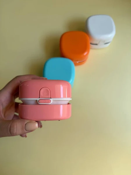 مینی جارو شارژی رومیزی با سری باریک Desktop Vacuum، تصویر 3