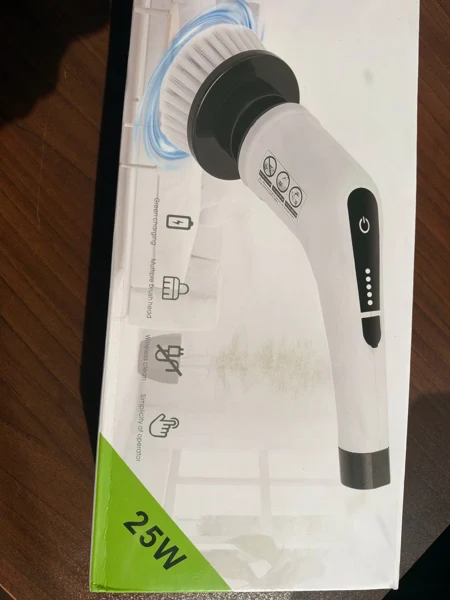 برس نظافت شارژی JY-6010 با نه سری و دسته تلسکوپی، تصویر 21