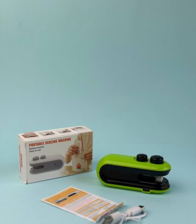 مینی پرس شارژی کیسه پلاستیکی با اتصال USB، تصویر 2