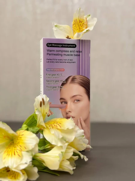 ماساژور چشم EMS شارژی با گرمایش سه‌حالته، تصویر 2