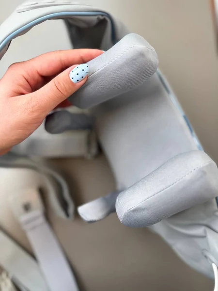 ماساژور گردن و شانه HJ-188 خرچنگی با گوی‌های چرخان، تصویر 3