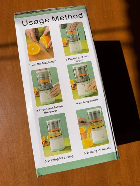 آب‌مرکبات‌گیر شارژی Citrus Juicer اتوماتیک ۴۵ وات، تصویر 11