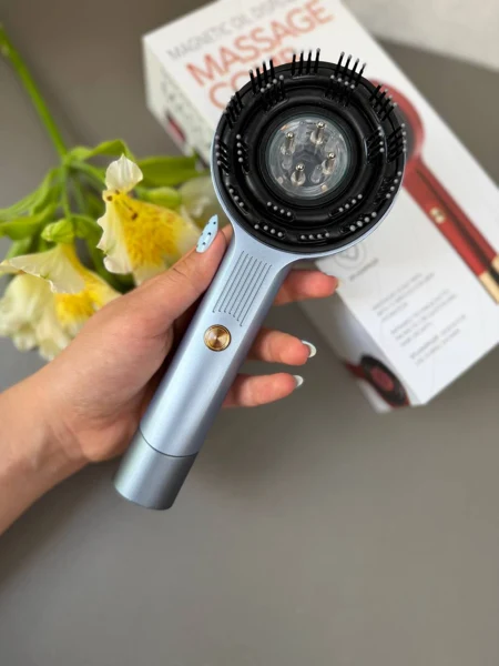 شانه ماساژور شارژی XC-901 با مخزن روغن پوست سر، تصویر 10