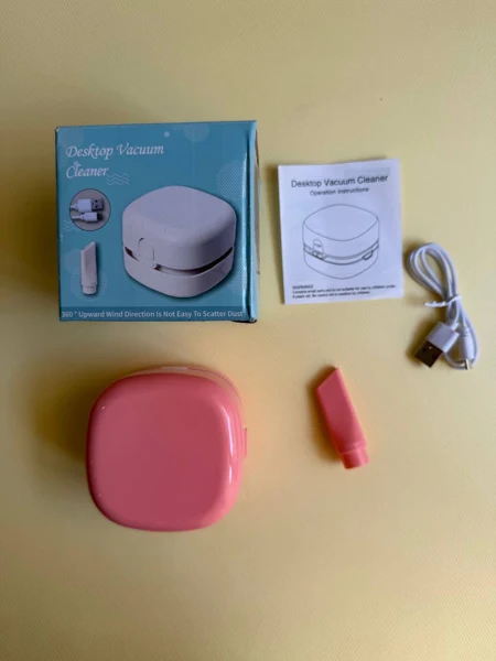 مینی جارو شارژی رومیزی با سری باریک Desktop Vacuum، تصویر 8