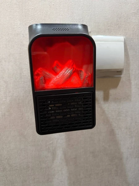 هیتر پریزی Flame Heater طرح شومینه، ۱۰۰۰ وات با ریموت، تصویر 5