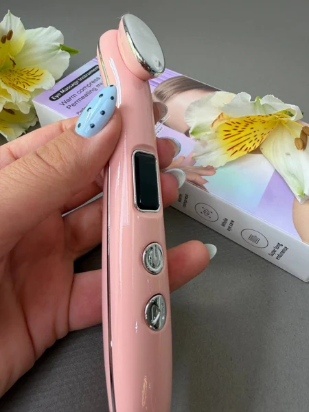 ماساژور چشم EMS شارژی با گرمایش سه‌حالته، تصویر 7