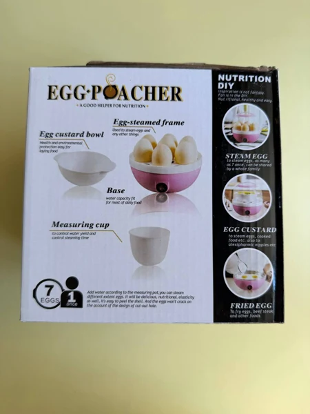 تخم‌مرغ‌پز بخارپز بیگ باس Egg Genie با ظرفیت هفت عدد، تصویر 17