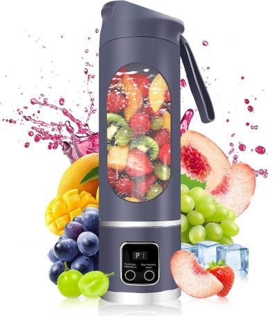 اسموتی‌ساز شارژی MDHL مدل HS-860 با لیوان ۴۵۰ میلی‌لیتر، تصویر 1