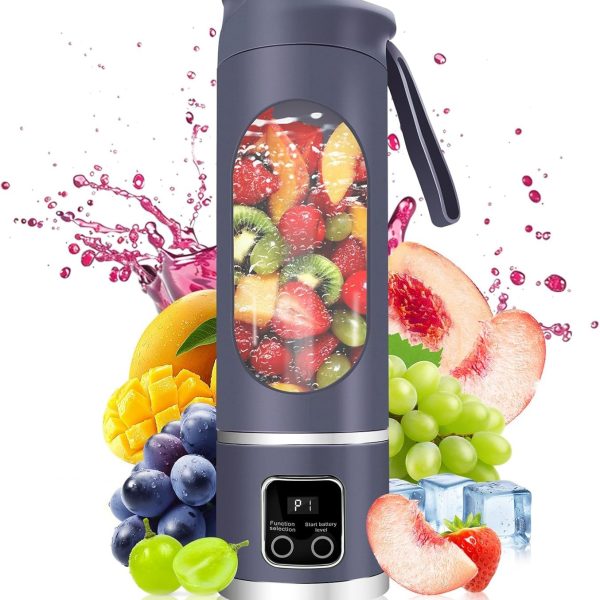 اسموتی‌ساز شارژی MDHL مدل HS-860 با لیوان ۴۵۰ میلی‌لیتر، تصویر 1