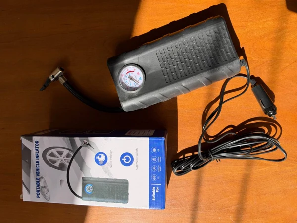 پمپ باد فندکی VBT-2 دوازده ولت با فشارسنج عقربه‌ای، تصویر 2