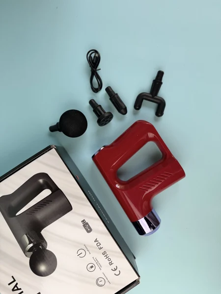 ماساژور تفنگی KH-740 شارژی با چهار سری و شش حالت، تصویر 6