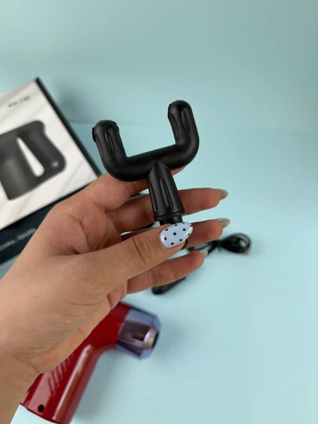 ماساژور تفنگی KH-740 شارژی با چهار سری و شش حالت، تصویر 9