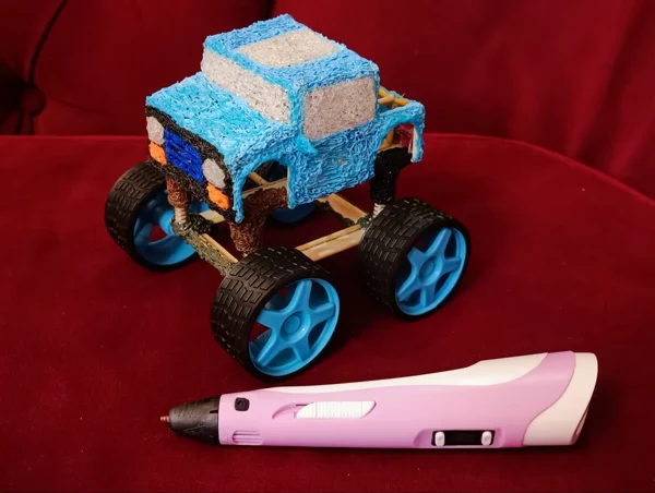 قلم سه‌بعدی نمایشگردار 3D PEN-2 برای فیلامنت PLA و ABS، تصویر 4