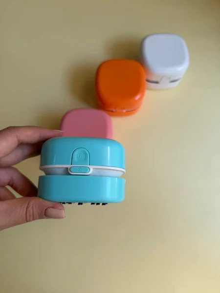 مینی جارو شارژی رومیزی با سری باریک Desktop Vacuum، تصویر 2