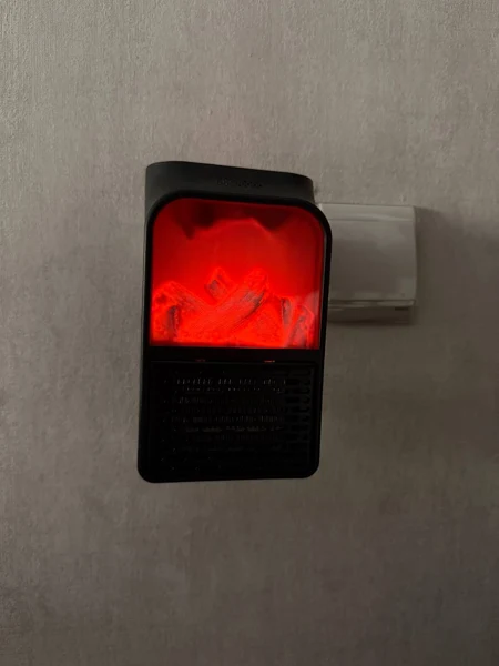 هیتر پریزی Flame Heater طرح شومینه، ۱۰۰۰ وات با ریموت، تصویر 14