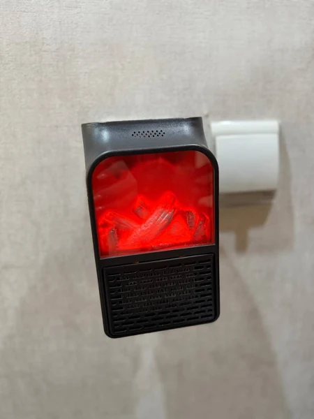 هیتر پریزی Flame Heater طرح شومینه، ۱۰۰۰ وات با ریموت، تصویر 11