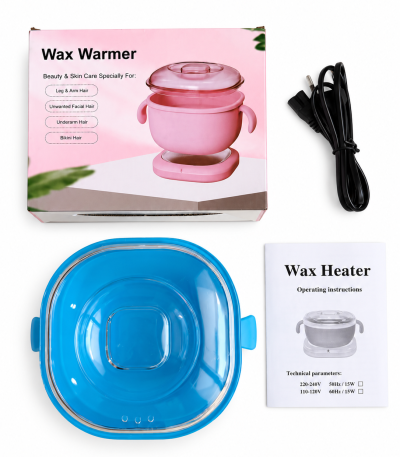 موم‌گرم‌کن تاشو سیلیکونی Wax Warmer، ظرفیت ۴۰۰ میلی‌لیتر، تصویر 1