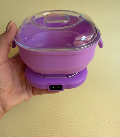 موم‌گرم‌کن تاشو سیلیکونی Wax Warmer، ظرفیت ۴۰۰ میلی‌لیتر، تصویر 2