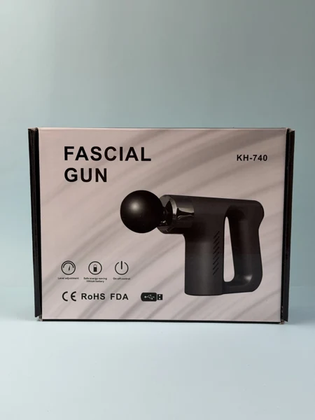 ماساژور تفنگی KH-740 شارژی با چهار سری و شش حالت، تصویر 5