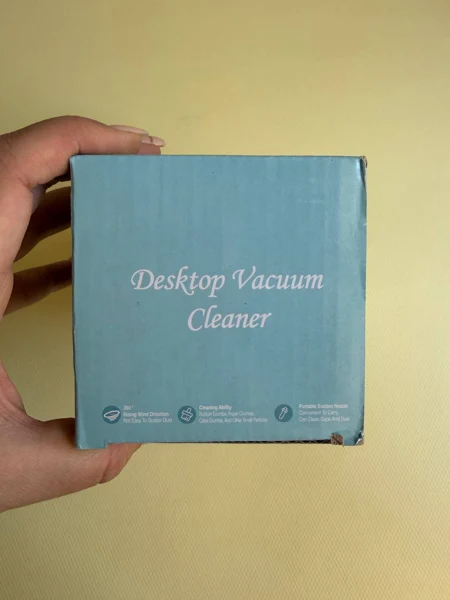 مینی جارو شارژی رومیزی با سری باریک Desktop Vacuum، تصویر 10