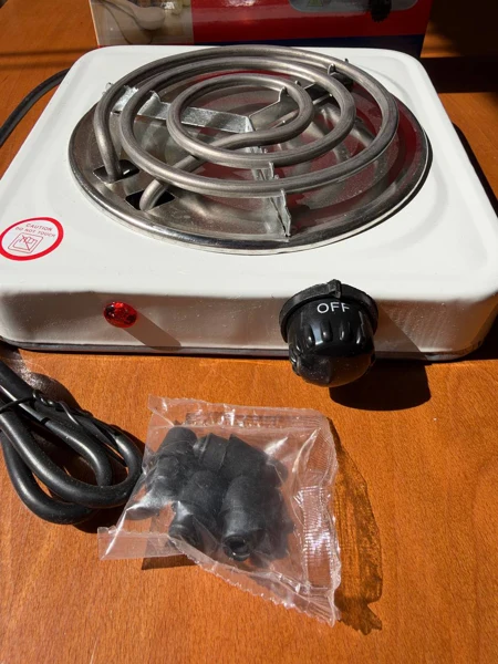 اجاق برقی تک‌شعله GFT-1010B با توان ۱۰۰۰ وات، تصویر 3
