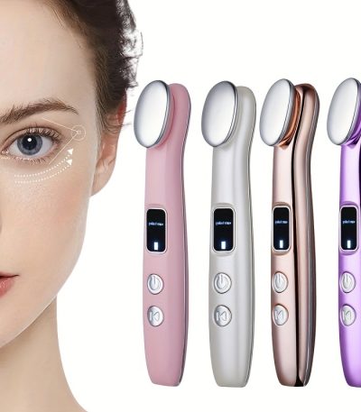 ماساژور چشم EMS شارژی با گرمایش سه‌حالته، تصویر 1