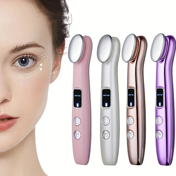 ماساژور چشم EMS شارژی با گرمایش سه‌حالته، تصویر 1
