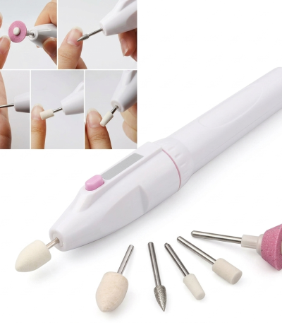 ست سوهان برقی Salon Shaper برای مانیکور و پدیکور با پنج سری، تصویر 1