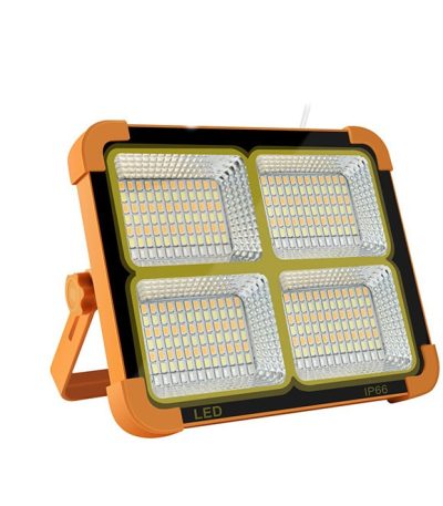 چراغ خورشیدی ۲۸۸ LED با چهار باتری و استاندارد IP66، تصویر 1